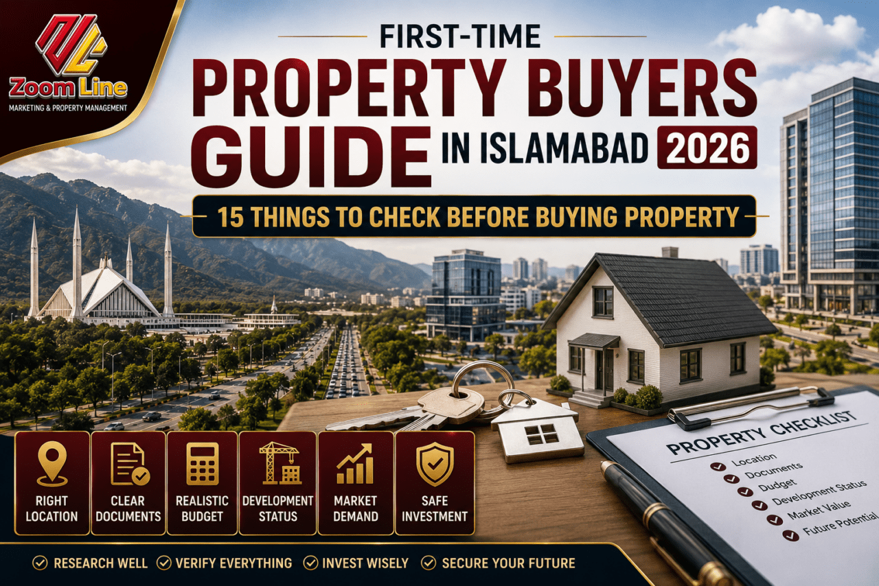First-time property buyers guide Islamabad 2026