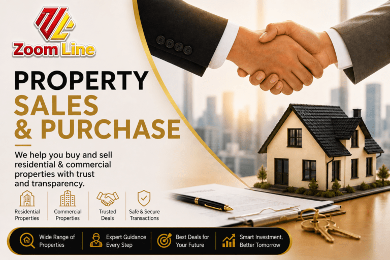 Property Sales and Purchase Services - Zoom Line Marketing