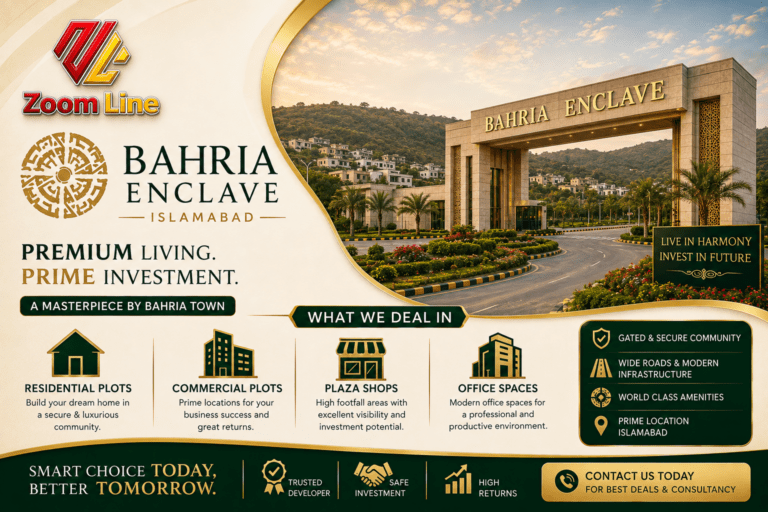 Bahria Enclave Islamabad residential and commercial property