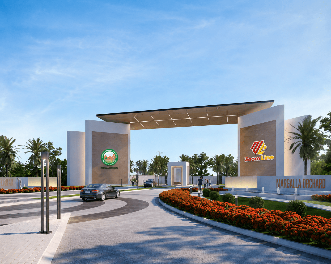 Margalla Orchard Islamabad development view