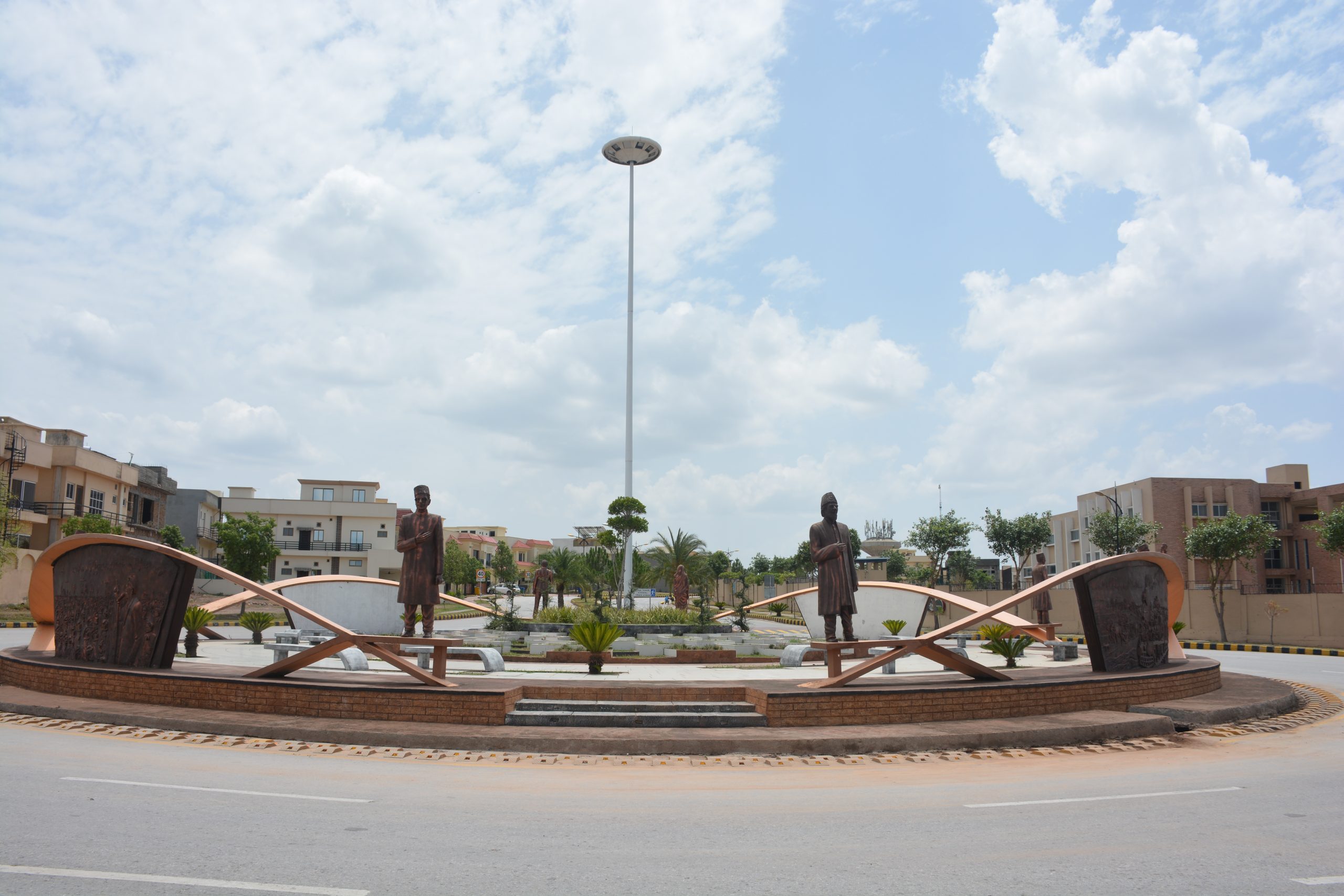 Bahria Enclave Islamabad project view