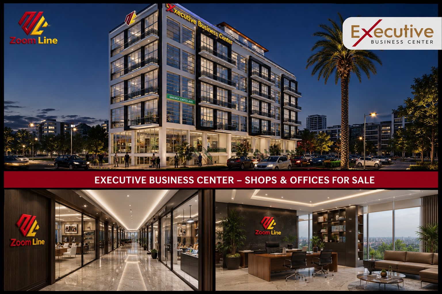 Executive Business Center Islamabad - Completed Commercial Project by Zoom Line